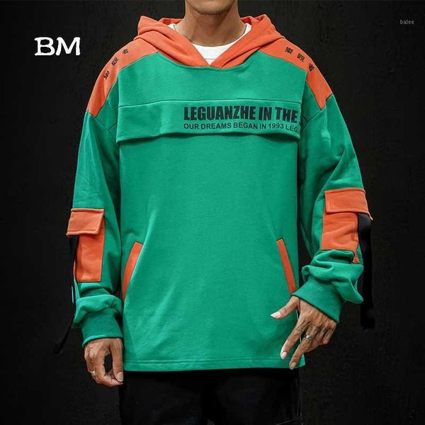 hip hop hoodies men fashions pocket korean style clothes techwear stitching colours streetwear harujuku sweatshirt 20191, Black
hip hop hoodies men fashions pocket korean style clothes techwear stitching colours streetwear harujuku sweatshirt 20191, Black