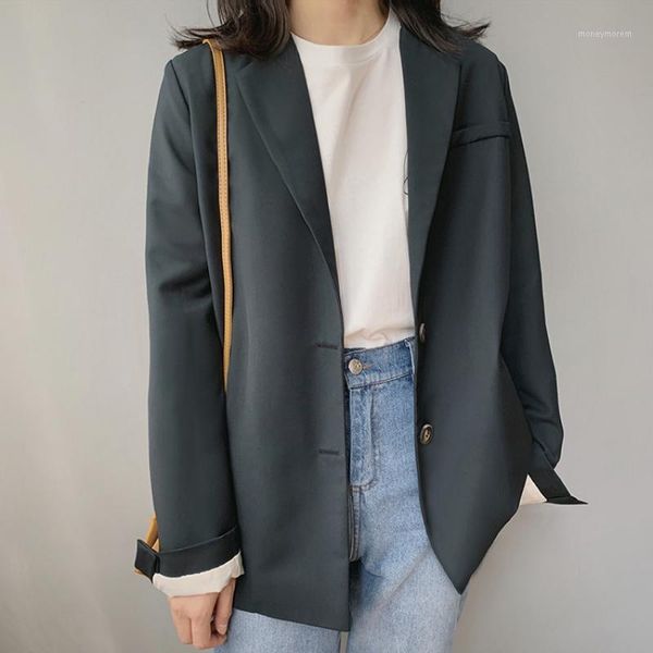 women's suits & blazers women's blazer 2021 long sleeve spring jackets pockets fashion slim female work office lady coat solid cas, White;black
women's suits & blazers women's blazer 2021 long sleeve spring jackets pockets fashion slim female work office lady coat solid cas, White;black