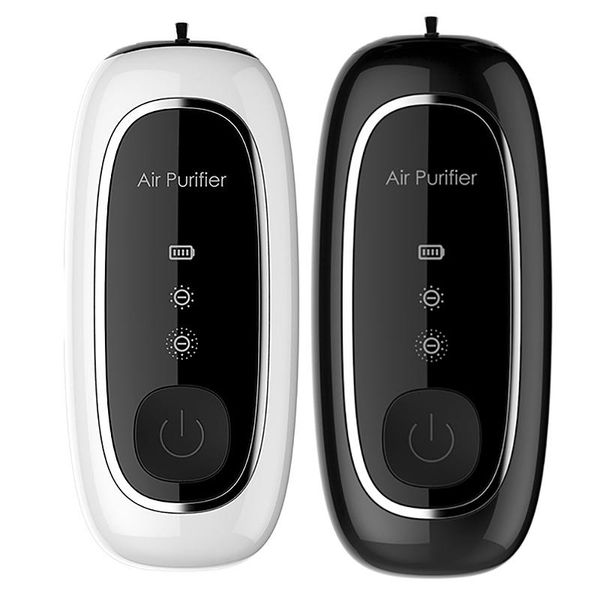 2 pcs mini air purifier fashionable personal wearable lavalier type rechargeable portable negative ion purifier
2 pcs mini air purifier fashionable personal wearable lavalier type rechargeable portable negative ion purifier