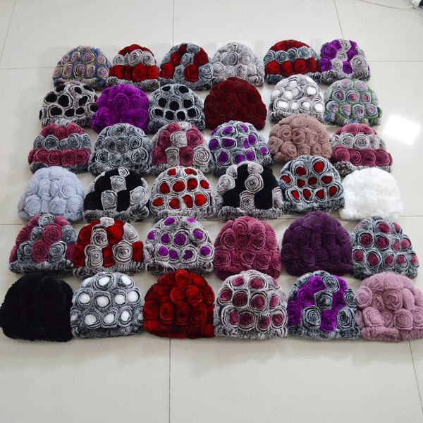 warm winter sales women knitted100%real natural real female hats rex rabbit skin caps floral skullies hat, Blue;gray
warm winter sales women knitted100%real natural real female hats rex rabbit skin caps floral skullies hat, Blue;gray