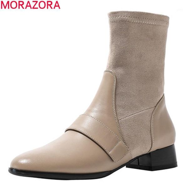 boots morazora 2021 large size 34-41 fashion women low heel square toe ladies shoes autumn winter solid color ankle boots1, Black
boots morazora 2021 large size 34-41 fashion women low heel square toe ladies shoes autumn winter solid color ankle boots1, Black