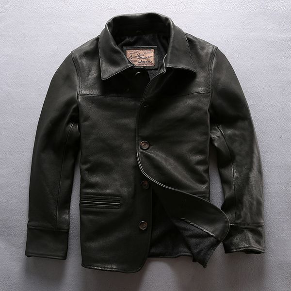 dhl men's genuine leather jacket brand thick soft cowhide motorcycle black jacket designer vintage coat lj201030
dhl men's genuine leather jacket brand thick soft cowhide motorcycle black jacket designer vintage coat lj201030