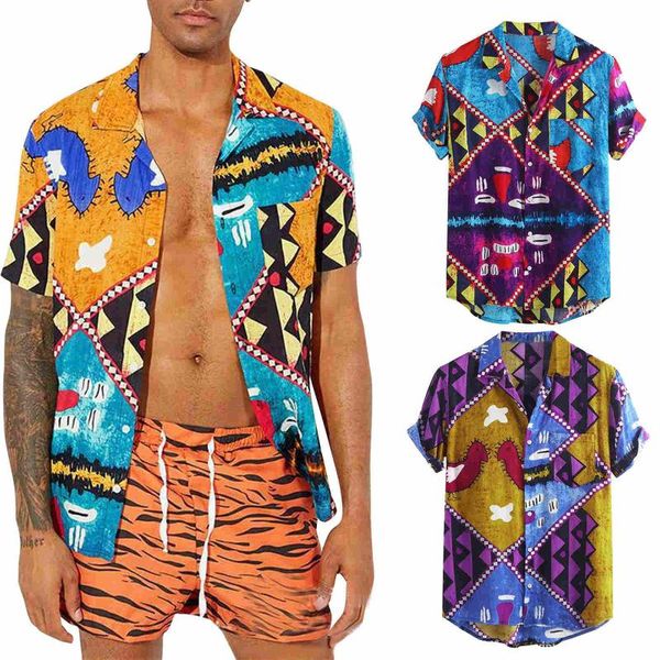 mens shirts vintage ethnic printed hawaiian turn down collar short sleeve summer casual short sleeve loose casual shirts 2021, White;black
mens shirts vintage ethnic printed hawaiian turn down collar short sleeve summer casual short sleeve loose casual shirts 2021, White;black
