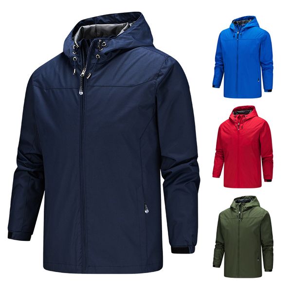 2021 new mens outdoor jackets solid hooded windbreak jacket plus size 5xl autumn windrunner wholesale windbreaker jackets, Black;brown
2021 new mens outdoor jackets solid hooded windbreak jacket plus size 5xl autumn windrunner wholesale windbreaker jackets, Black;brown