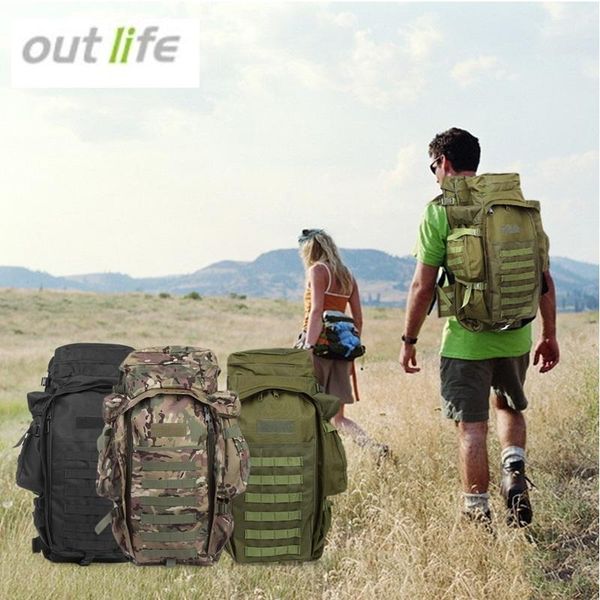outlife 60l outdoor sport camping hiking climbing bags tactical men woman backpack pack backpack 3 colors
outlife 60l outdoor sport camping hiking climbing bags tactical men woman backpack pack backpack 3 colors