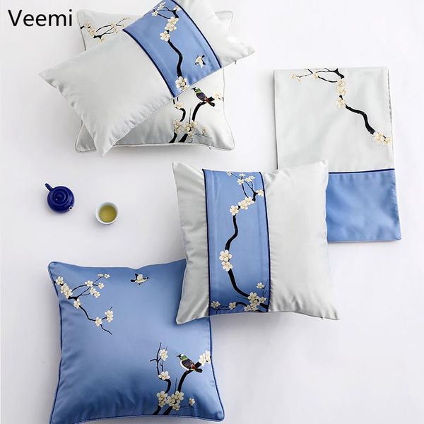 cushion/decorative pillow classical chinese style plum blossom printed cushion cover birds blue and white splicing pillowcase waist decorati
cushion/decorative pillow classical chinese style plum blossom printed cushion cover birds blue and white splicing pillowcase waist decorati