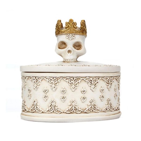 earrings storage desknecklace halloween gifts packaging mini decor resin organizer ring crowned skull container jewelry box, Pink;blue
earrings storage desknecklace halloween gifts packaging mini decor resin organizer ring crowned skull container jewelry box, Pink;blue