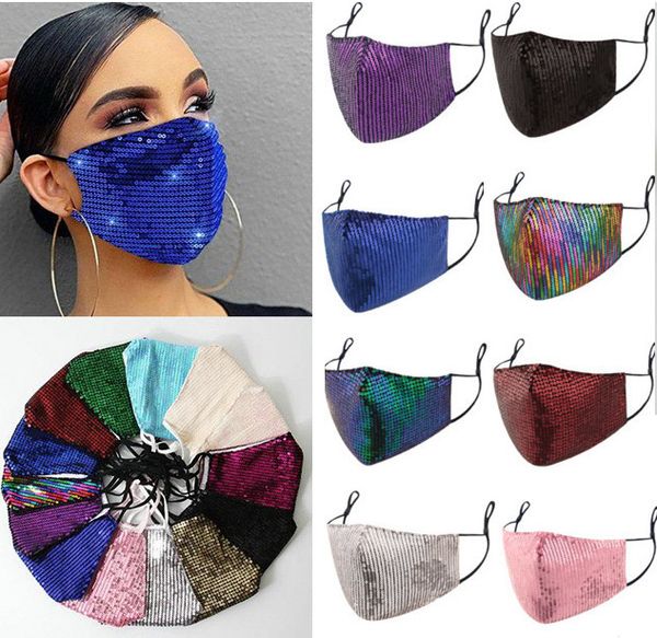 sequin masks bling pure cotton designer luxury women face mask washable reusable breathable ear hanging flash mascarilla fashion anti dust
sequin masks bling pure cotton designer luxury women face mask washable reusable breathable ear hanging flash mascarilla fashion anti dust