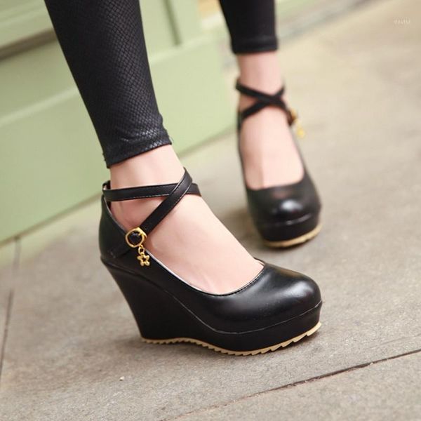 dress shoes wedges for women platform high heels pumps closed toe buckle cross strap office woman white purple big size1, Black
dress shoes wedges for women platform high heels pumps closed toe buckle cross strap office woman white purple big size1, Black