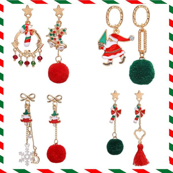 christmas tassel knot earrings for women girls asymmetric wreath santa claus snowflake dangle earring festival xmas jewelry, Silver
christmas tassel knot earrings for women girls asymmetric wreath santa claus snowflake dangle earring festival xmas jewelry, Silver