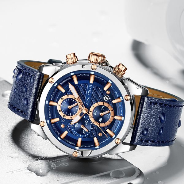mini focus chronograph calendar waterproof quartz watches mens sport watch cool black genuine leather strap date wristwatch, Slivery;brown
mini focus chronograph calendar waterproof quartz watches mens sport watch cool black genuine leather strap date wristwatch, Slivery;brown
