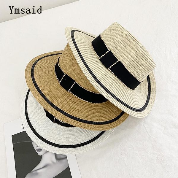 wide brim hats 2021 summer elegant retro women flat bowknot straw hat trip caps leisure sun breathable beach chapeu feminino, Blue;gray
wide brim hats 2021 summer elegant retro women flat bowknot straw hat trip caps leisure sun breathable beach chapeu feminino, Blue;gray