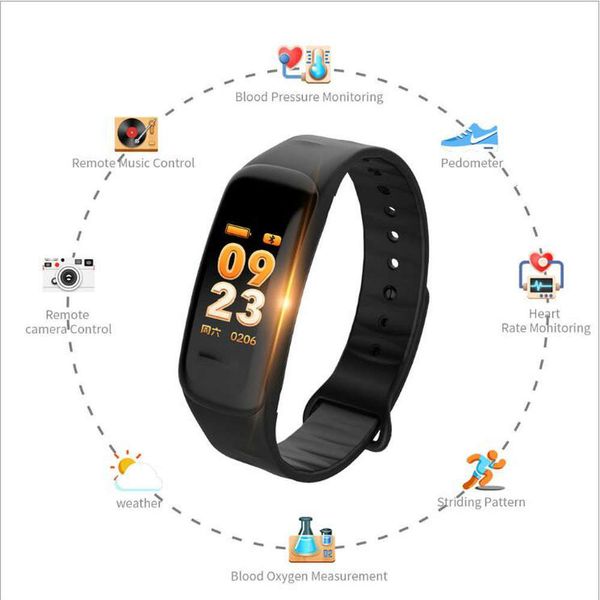 c1s band tracker fitns blood prsure monitor heart rate wristband intelligent black sports climbing watch
c1s band tracker fitns blood prsure monitor heart rate wristband intelligent black sports climbing watch