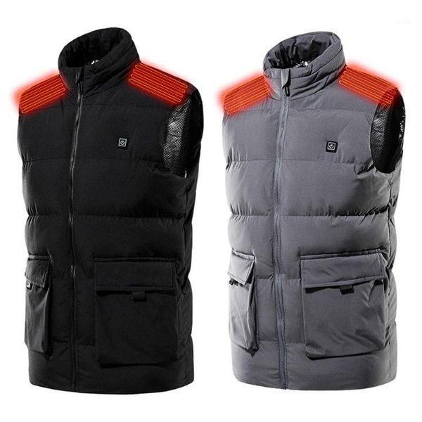 outdoor t-shirts winter heating vest men's leisure usb charging intelligent constant temperature electric ski1, Gray;blue
outdoor t-shirts winter heating vest men's leisure usb charging intelligent constant temperature electric ski1, Gray;blue