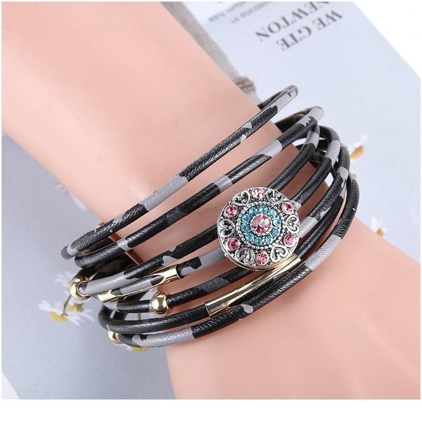snap button jewelry 18mm snap button bracelet punk multilayer leather leopard magnet buckle bracelet armband snaps jlltic, Golden;silver
snap button jewelry 18mm snap button bracelet punk multilayer leather leopard magnet buckle bracelet armband snaps jlltic, Golden;silver