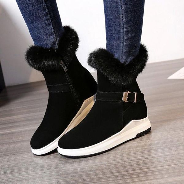 boots women's winter fashion zip up snow ladies outdoor solid wedge warm shoes sneakers work non-slip female botas, Black
boots women's winter fashion zip up snow ladies outdoor solid wedge warm shoes sneakers work non-slip female botas, Black