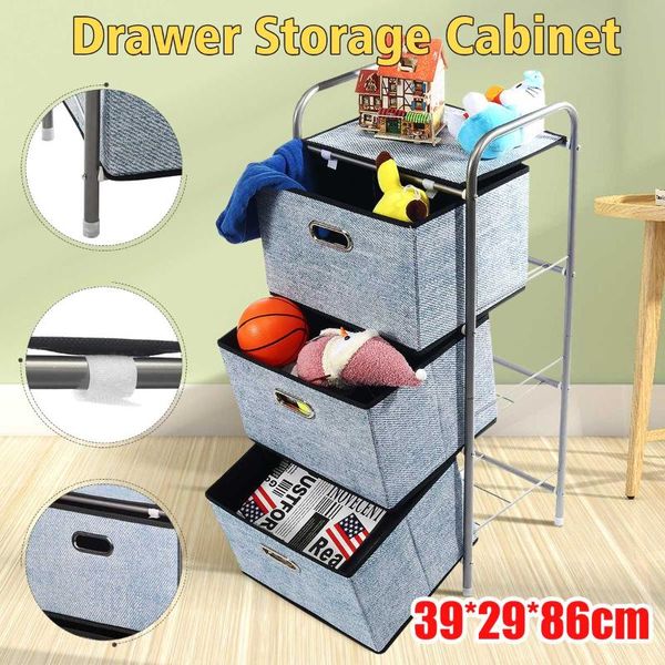 4 layer sundries storage cabinet assembly stainless steel non-woven fabric toys book organizer bedroom livingroom storag rack 
4 layer sundries storage cabinet assembly stainless steel non-woven fabric toys book organizer bedroom livingroom storag rack