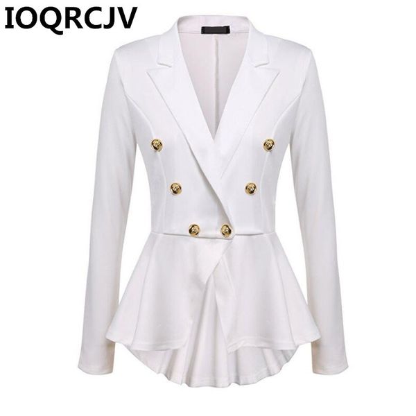 2021 autumn women suit coat long sleeve blazer double-breasted casual slim coat business suit outwear long blazers jacket r528, White;black
2021 autumn women suit coat long sleeve blazer double-breasted casual slim coat business suit outwear long blazers jacket r528, White;black