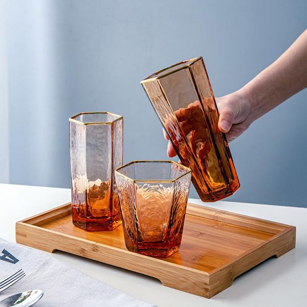 nordic coral red hexagonal glass water cup ins light luxury wine glass champagne goblet creative whiskey glass bbyrjg lg2010
nordic coral red hexagonal glass water cup ins light luxury wine glass champagne goblet creative whiskey glass bbyrjg lg2010