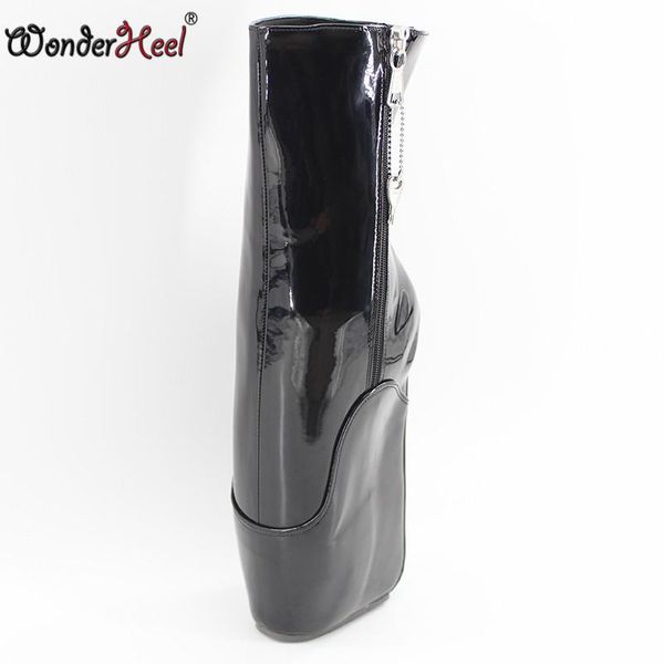 boots wonderheel short ballet " wedge heel with lockable zip patent black fashion fetish locked ankle
boots wonderheel short ballet " wedge heel with lockable zip patent black fashion fetish locked ankle