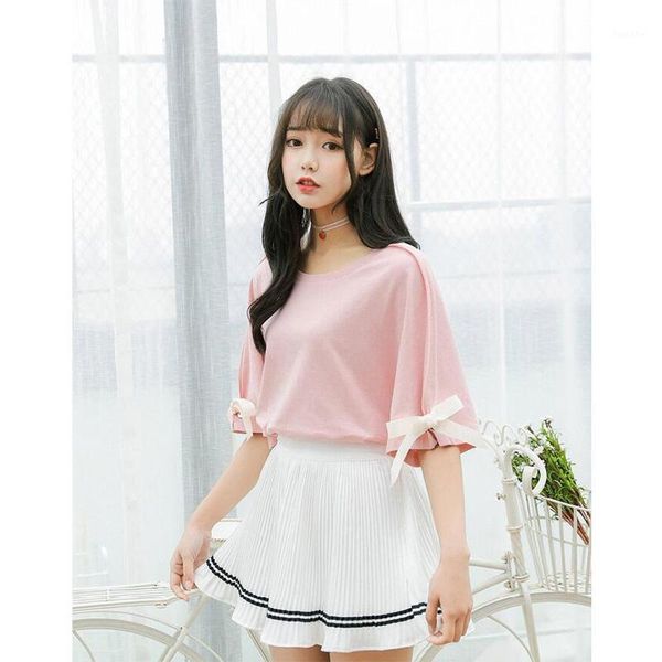 2020 summer short-sleeved ladies t-shirt female students korean bf college style loose cute soft sister bb0261, White
2020 summer short-sleeved ladies t-shirt female students korean bf college style loose cute soft sister bb0261, White