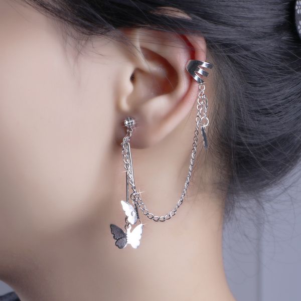 2021 2020 silver plate korean version of simple personality explosion trend new three butterfly earrings ear clip earrings jewelry wholesale, Golden;silver
2021 2020 silver plate korean version of simple personality explosion trend new three butterfly earrings ear clip earrings jewelry wholesale, Golden;silver