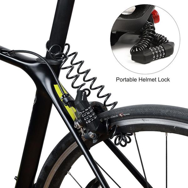 west biking bicycle lock 4 digit password mini helmet bag lock for motorcycle bicycle scooter cycling cable lock q bbykqw
west biking bicycle lock 4 digit password mini helmet bag lock for motorcycle bicycle scooter cycling cable lock q bbykqw