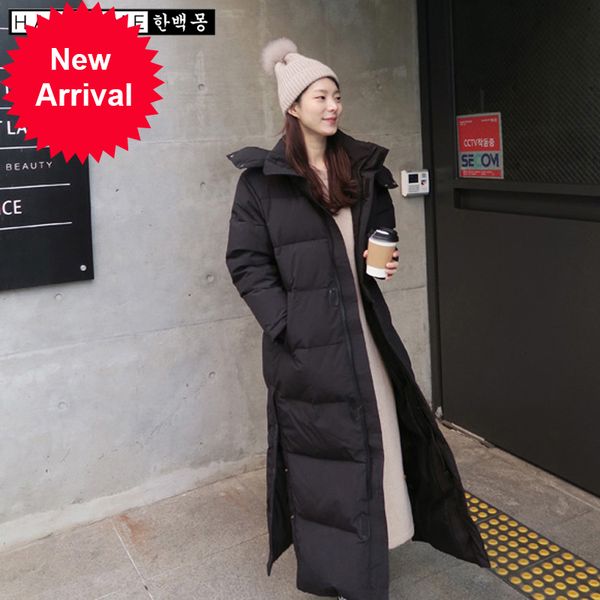 women hooded warm puffer zipper down jacket black navy blue long thick section large size winter coat womens 2020
women hooded warm puffer zipper down jacket black navy blue long thick section large size winter coat womens 2020