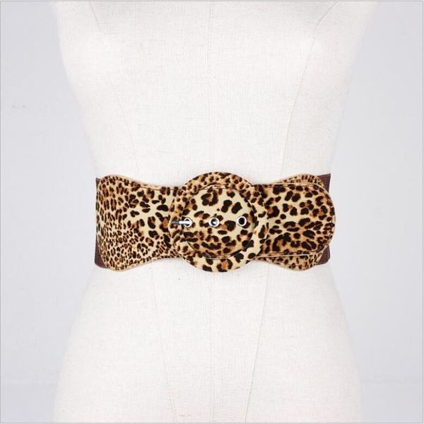 leisure black elastic belt woman wide leopard retro waistband cummerbund for autumn clothing accessories girdle belt certuin, Black;brown
leisure black elastic belt woman wide leopard retro waistband cummerbund for autumn clothing accessories girdle belt certuin, Black;brown