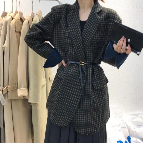 grid double-sided cashmere coat female in the autumn and winter long lace cloth suits wool woolen cloth little coat, Black
grid double-sided cashmere coat female in the autumn and winter long lace cloth suits wool woolen cloth little coat, Black