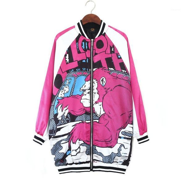 2020 women jacket orangutan cartoon printed hip hop batwing sleeve plus size loose girl dance coat rock streetwear outwear japan1, Black;brown
2020 women jacket orangutan cartoon printed hip hop batwing sleeve plus size loose girl dance coat rock streetwear outwear japan1, Black;brown