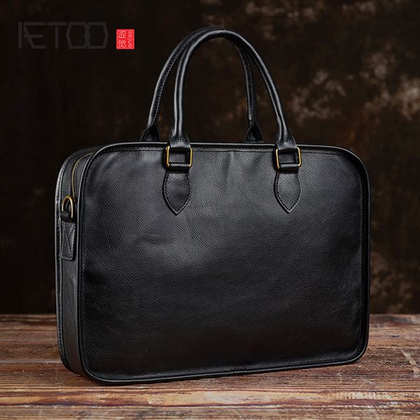 hbp aetoo handmade first layer leather men's briefcase 15.6-inch computer bag retro simple casual business handbag leather
hbp aetoo handmade first layer leather men's briefcase 15.6-inch computer bag retro simple casual business handbag leather