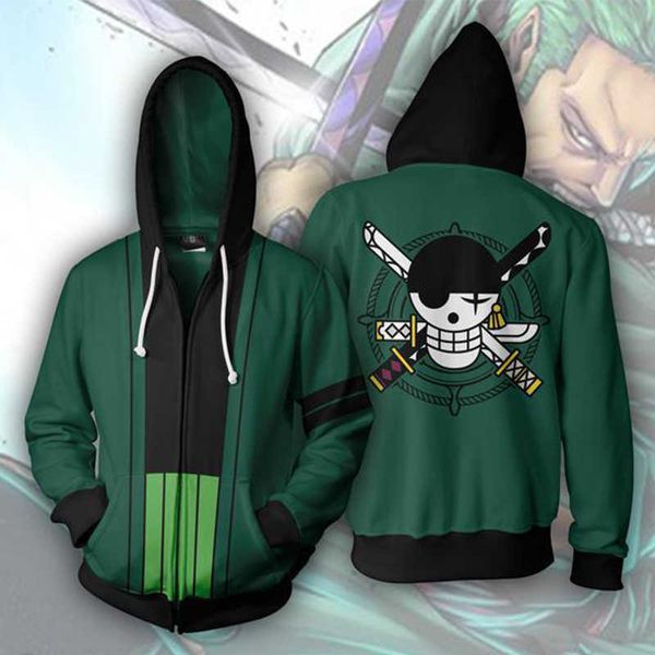 men's sweatshirt anime hoodie one piece roronoa zoro hoodies men cosplay hoody harajuku hoodies men monkey d. luffy clothes coat 201113, Black
men's sweatshirt anime hoodie one piece roronoa zoro hoodies men cosplay hoody harajuku hoodies men monkey d. luffy clothes coat 201113, Black
