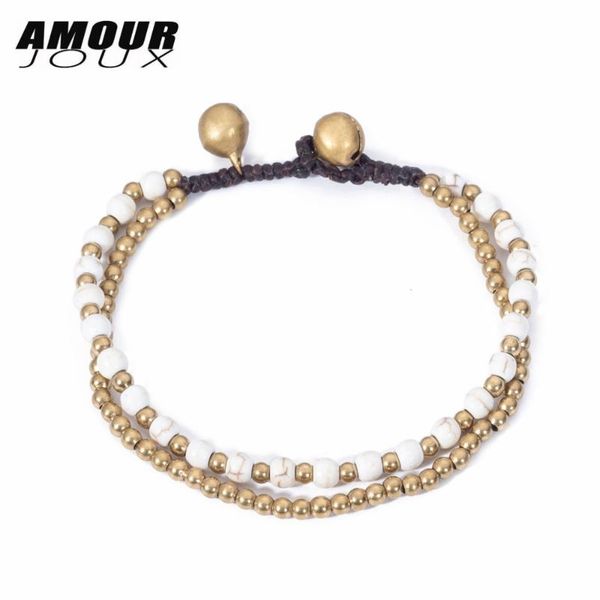 link, chain simple women's vintage round stone alloy beaded layers bracelet for women ethnic wax rope 2021 fashion woman bracelets, Black
link, chain simple women's vintage round stone alloy beaded layers bracelet for women ethnic wax rope 2021 fashion woman bracelets, Black