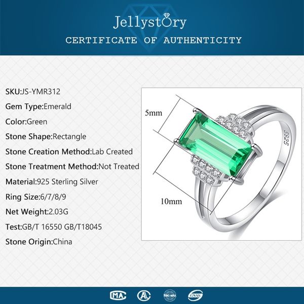 jellystory fashion elegant 925 sterling silver female ring rectangle emerald green gemstone rings for wedding party fine jewelry y200321, Slivery;golden
jellystory fashion elegant 925 sterling silver female ring rectangle emerald green gemstone rings for wedding party fine jewelry y200321, Slivery;golden