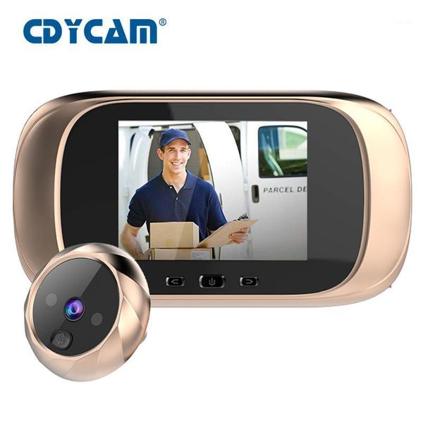 doorbells cdycam 2.8 inch lcd color screen digital doorbell 90degree eye electronic peephole door camera viewer outdoor bell1
doorbells cdycam 2.8 inch lcd color screen digital doorbell 90degree eye electronic peephole door camera viewer outdoor bell1