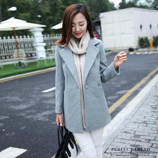 women long sleeve blends outwear jacket female elegant overcoat women winter woolen coat female slim fit lapel woolen overcoat1, Black
women long sleeve blends outwear jacket female elegant overcoat women winter woolen coat female slim fit lapel woolen overcoat1, Black