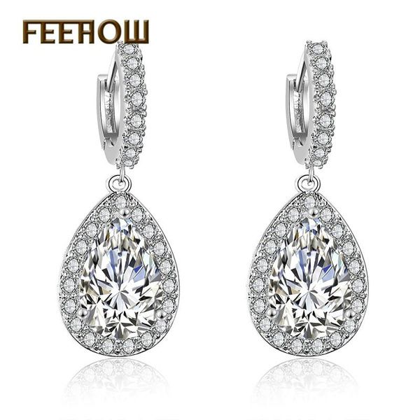 charm feehow arrival water drop micro-inlay cubic zirconia hoop earrings for women fashion bridal wedding jewelry fwep2276, Golden
charm feehow arrival water drop micro-inlay cubic zirconia hoop earrings for women fashion bridal wedding jewelry fwep2276, Golden