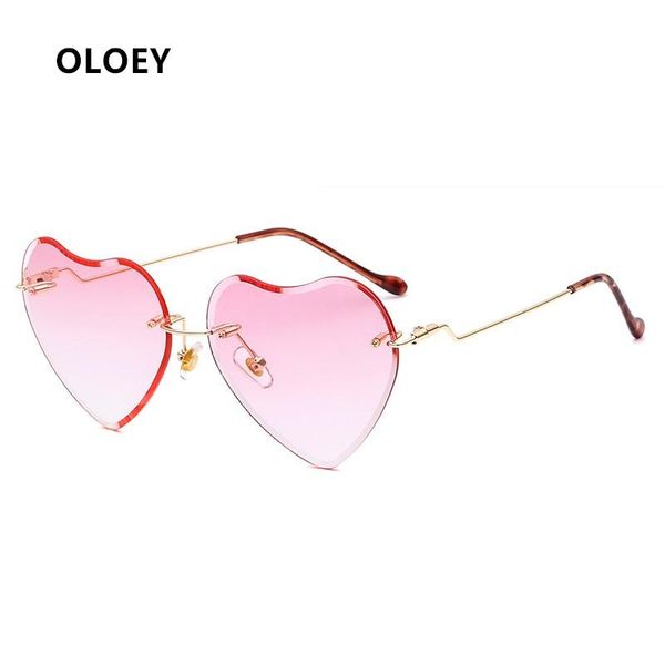 sunglasses oloeymetal frameless peach sunglasses, fashionable love lady beach colorful ocean, White;black
sunglasses oloeymetal frameless peach sunglasses, fashionable love lady beach colorful ocean, White;black