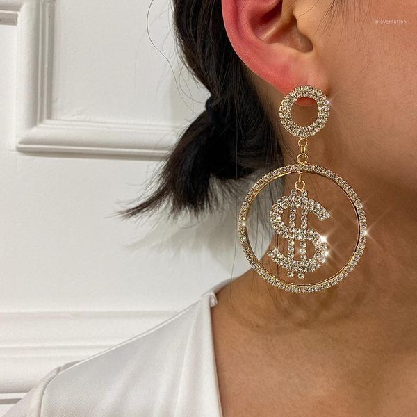 aensoa novelty super shiny rhinestone dollar charms drop earrings for women party statement earrings fashion jewelry accessories1, Silver
aensoa novelty super shiny rhinestone dollar charms drop earrings for women party statement earrings fashion jewelry accessories1, Silver