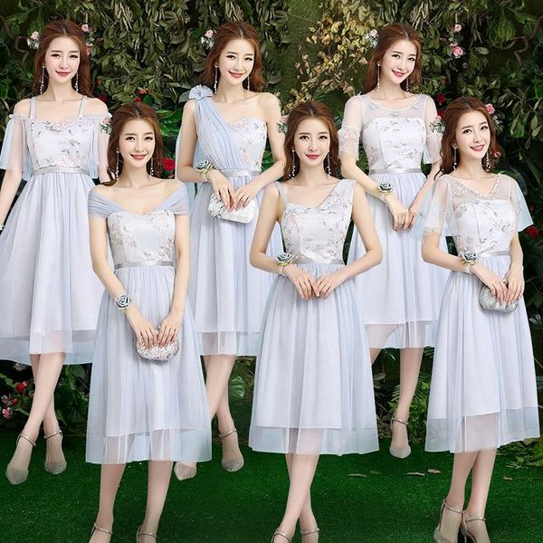 Summer Prom Women Elegant Tulle Short Bridesmaid DressesDresses For Weddings Dress For Wedding Party
Summer Prom Women Elegant Tulle Short Bridesmaid DressesDresses For Weddings Dress For Wedding Party