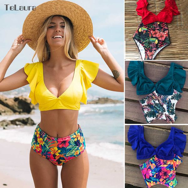 ruffle high waist bikini 2020 swimwear women swimsuit push up bikinis women biquini print swimsuit female beachwear bathing suit, Black
ruffle high waist bikini 2020 swimwear women swimsuit push up bikinis women biquini print swimsuit female beachwear bathing suit, Black