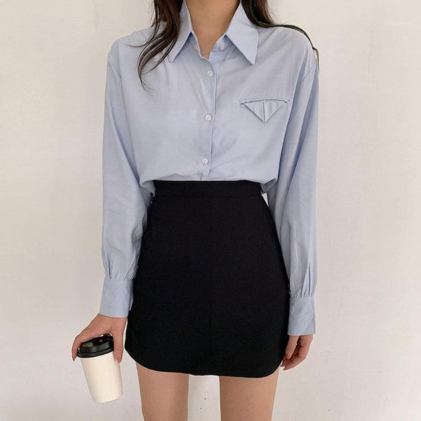 2020 new autumn women shirt casual loose blusas mujer solid blouse women shirt single-breasted cotton shirts femme streetwear1, White
2020 new autumn women shirt casual loose blusas mujer solid blouse women shirt single-breasted cotton shirts femme streetwear1, White