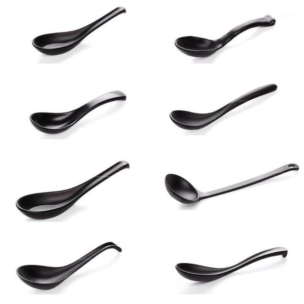 spoons soup spoon black matte ladle japanese style hand-pulled noodle tableware anti-fall tortoise shell shaped 20211
spoons soup spoon black matte ladle japanese style hand-pulled noodle tableware anti-fall tortoise shell shaped 20211