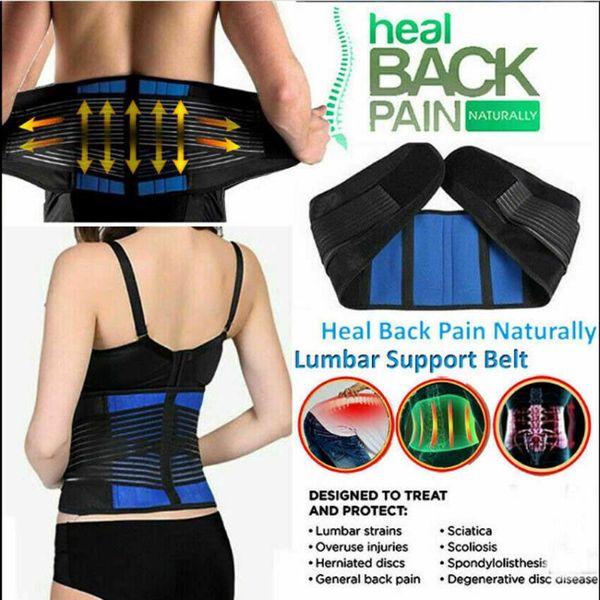 waist support s m l xl xxl 3xl thermal neoprene back posture corrector lumbar belt fitness trimming sciatica ease pain, Black;gray
waist support s m l xl xxl 3xl thermal neoprene back posture corrector lumbar belt fitness trimming sciatica ease pain, Black;gray