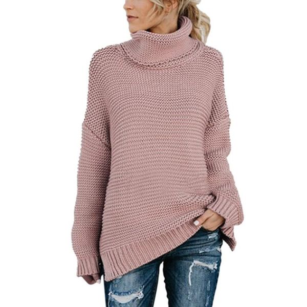 turtleneck women women's casualsolid color casual thick line long sleeve turtleneck sweater sweter damski pull hiver, White;black
turtleneck women women's casualsolid color casual thick line long sleeve turtleneck sweater sweter damski pull hiver, White;black