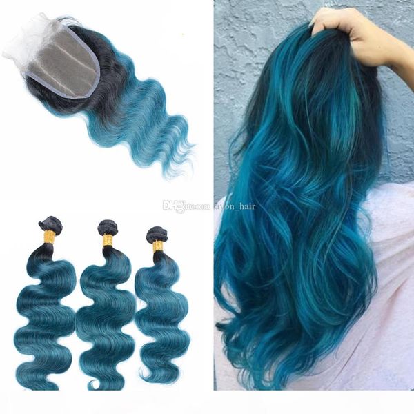 ombre color blue human hair 3bundles with closure 4pcs lot dark roots 1b blue body wave hair weaves with closurece closure 4x4, Black;brown
ombre color blue human hair 3bundles with closure 4pcs lot dark roots 1b blue body wave hair weaves with closurece closure 4x4, Black;brown