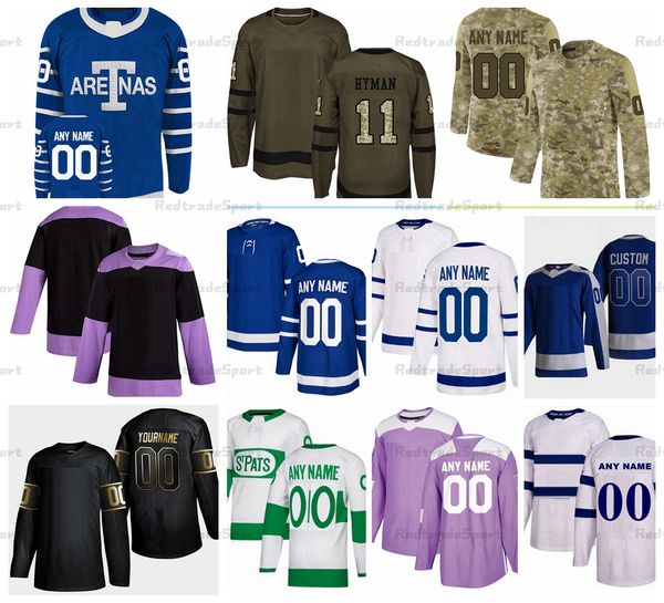 2021 reverse retro customize hockey jersey 19 jason spezza jack campbell st. pats golden edition camo veterans day fights cancer tj brodie j, Black;red
2021 reverse retro customize hockey jersey 19 jason spezza jack campbell st. pats golden edition camo veterans day fights cancer tj brodie j, Black;red