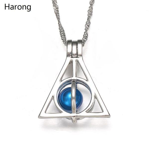 pendant necklaces triangle geometric cage locket pearl necklace detachable bead choker stainless steel jewelry for woman gift, Silver
pendant necklaces triangle geometric cage locket pearl necklace detachable bead choker stainless steel jewelry for woman gift, Silver