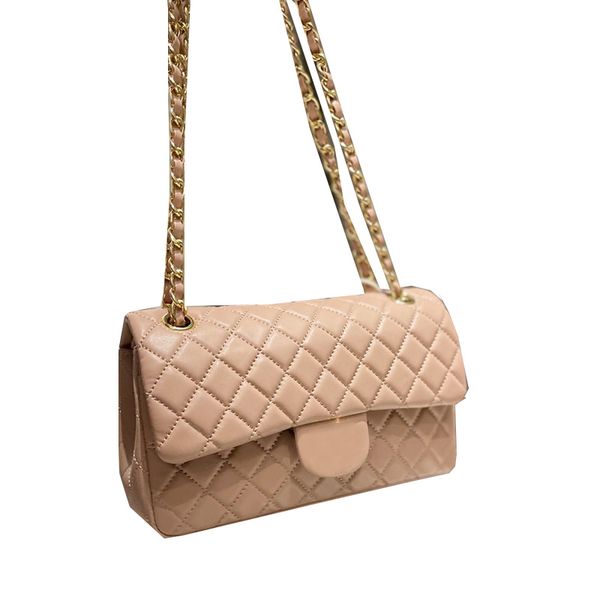 23cm classic double flap lambskin small bags quilted gold metal turn lock matelasse chain crossbody shoulder purse multi pochette ladies sac
23cm classic double flap lambskin small bags quilted gold metal turn lock matelasse chain crossbody shoulder purse multi pochette ladies sac